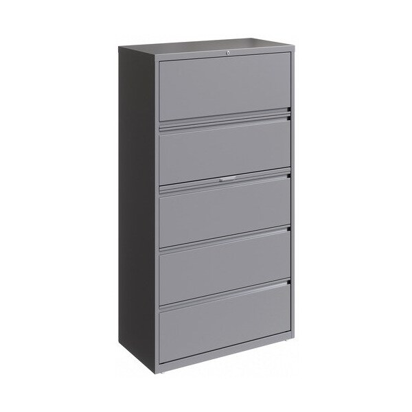 CABINET, 5DR, 36, SILVER